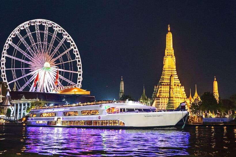Bangkok: Luxury White Dinner Cruise Free Flow Beer and Wine - Luxury White cruise vibes, and why Bangkok’s river is the move