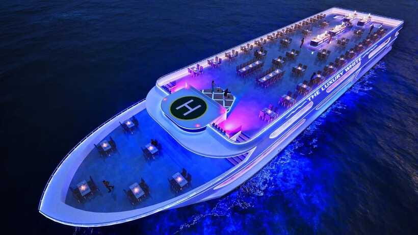 Bangkok: Luxury White Dinner Cruise Free Flow Beer and Wine - Seat and deck strategy: where the view and the noise meet