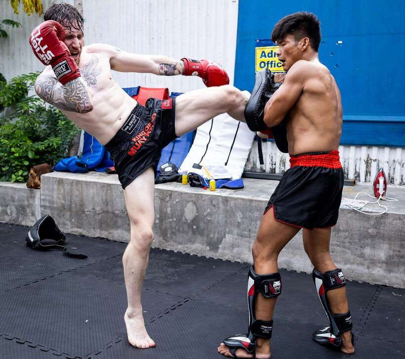 Bangkok: Muay Thai Boxing Introduction Class for Beginners - Training format: rotations, partner practice, and feedback from coaches like Nu