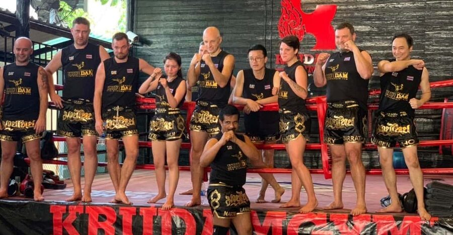 Bangkok: Muay Thai Training Class by Krudam Gym@Sukhumvit 36 - Krudam Gym on Sukhumvit 36: the training space and vibe