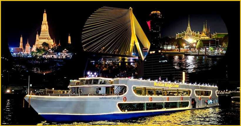Bangkok: Noah 6 Stars Luxury Chaophraya River Dinner Cruise - Price and value: what $35 gets you, and what to budget separately