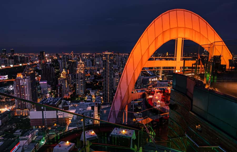 Bangkok: Red Sky Restaurant 55th Floor - Price and Value: $273 for Up to Two People