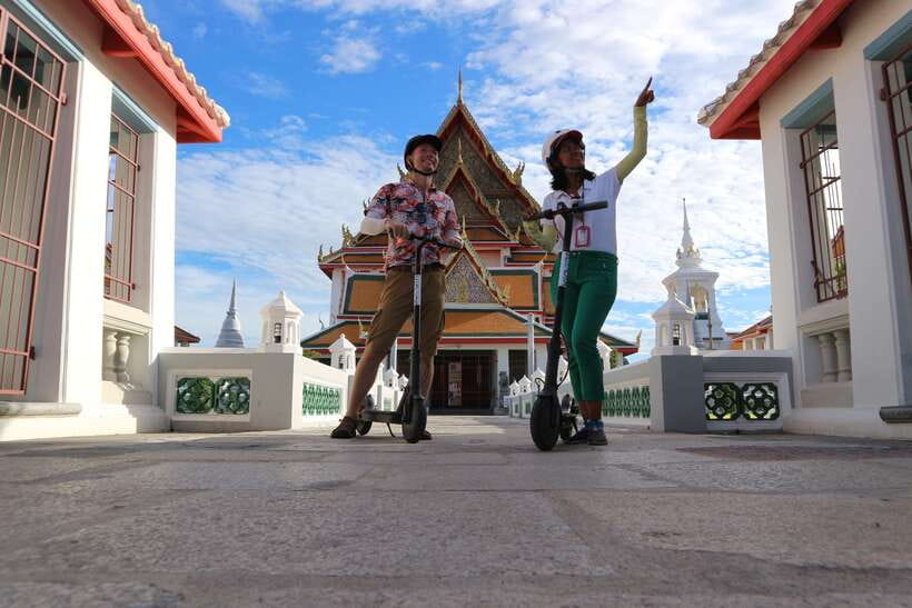Bangkok: Riverside E-Scooter Adventure with StreetFood Snack - Price and What You Get for About $38 in 3 Hours