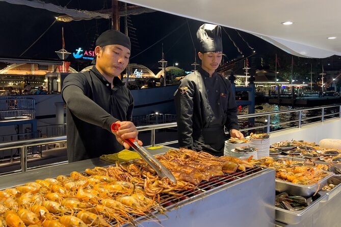 Bangkok Royal Galaxy Chao Phraya River Dinner Cruise - Dinner on board: seafood buffet plus international favorites