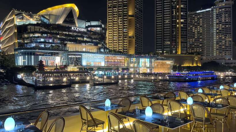 Bangkok: Royal Galaxy Cruise with Hotel Transfer - The Royal Galaxy boat: decks, seating, and where to go for views