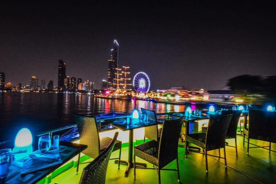 Bangkok: Royal Princess Cruise with Optional Hotel Transfer - Dinner on the Chao Phraya, in the prime evening hours