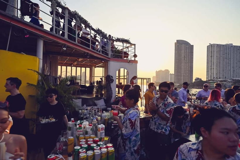 Bangkok's Best Party Boat - Live DJ and Bands on a Multi-Deck Party Boat