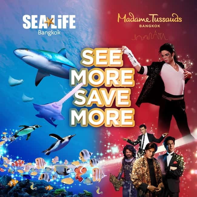 Bangkok: SEA LIFE Bangkok & Madame Tussauds Entry Ticket - SEA LIFE zones: what you will actually do besides watching fish