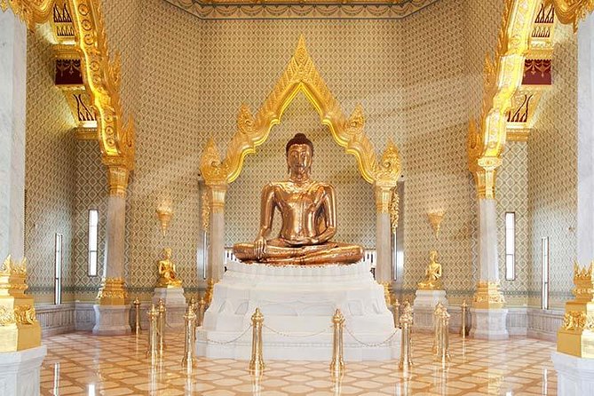 Bangkok Temples Tour, Including Reclining Buddha at Wat Pho - Wat Traimit (Temple of the Golden Buddha): the gold-story surprise