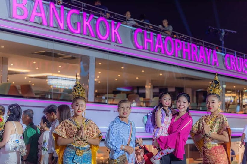 Bangkok: The Newest Luxury 5-Star Bangkok Chao Phraya Cruise - Your ship: three decks, rooftop sightlines, and glass-window comfort