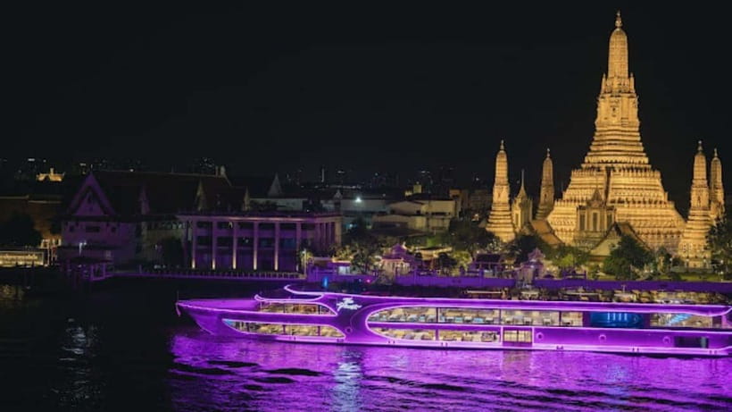Bangkok: The Planet Chao Phraya River Dinner Cruise - A 2-Hour Dinner Cruise With Big River Sights