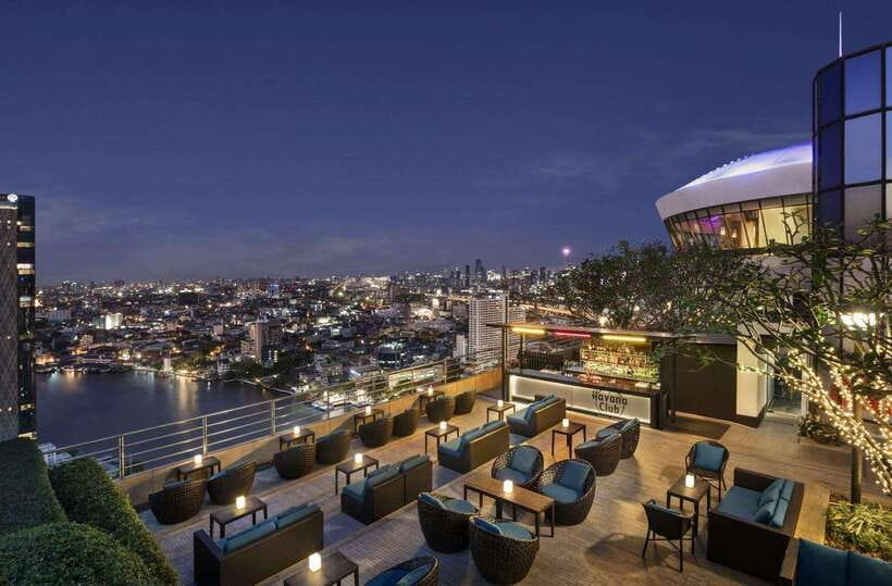 Bangkok: ThreeSixty Rooftop Bar at Millennium Hilton - Food and Drink: More Sophisticated Than You Expect