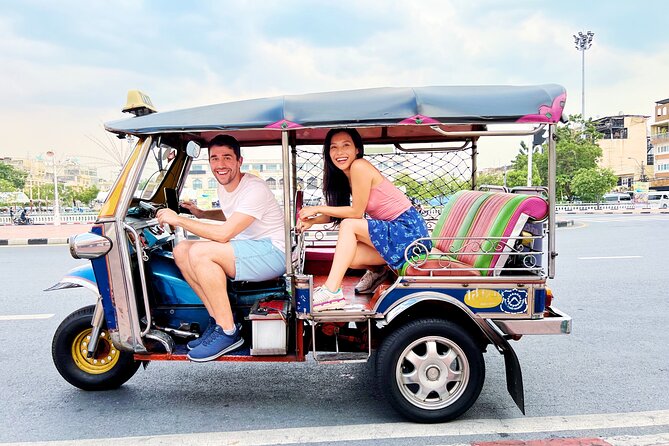 Bangkok Thrilling Tuk Tuk Tour (Private & All-Inclusive) - Wat Pho at Night, With Included Admission