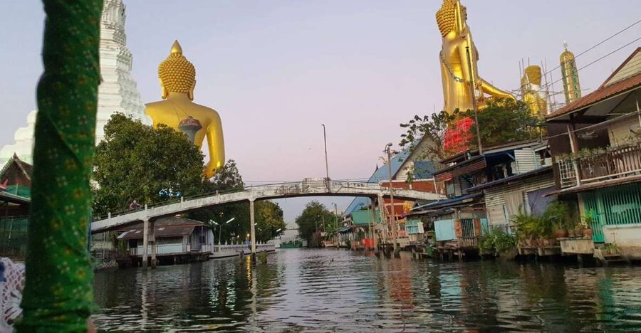 Bangkok Twilight : Hidden Canal, Big Buddha & temple - Wat Arun, Temple of Dawn: Sunset Views You Can Actually Use