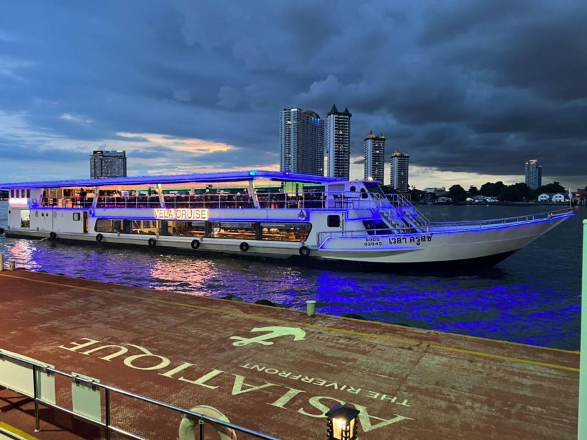 Bangkok: VELA Dinner Cruise Ticket - Key Points That Matter Before You Go