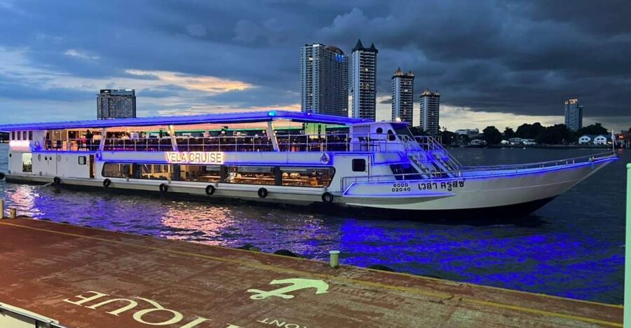 Bangkok: VELA Dinner Cruise Ticket - The Night Skyline Part: Why the Chao Phraya Views Hit Hard