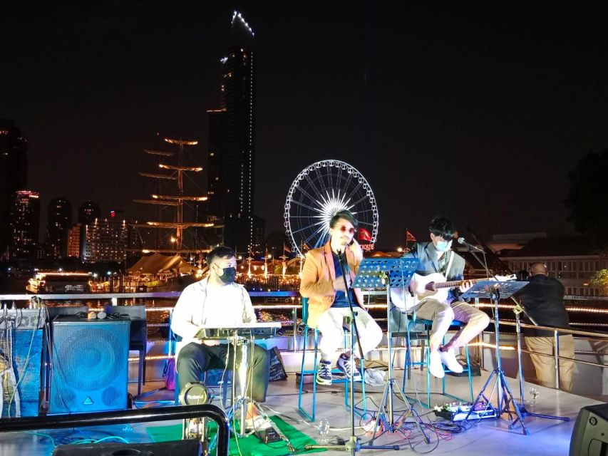 Bangkok: White Orchid Chao Phraya Dinner Cruise - River Lights and Big-Bowl Value on the Chao Phraya