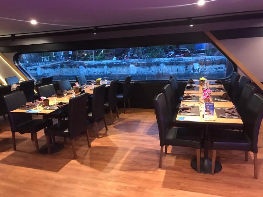 Bangkok: White Orchid Chao Phraya Dinner Cruise - Unlimited beer and live music: a party-friendly dinner cruise