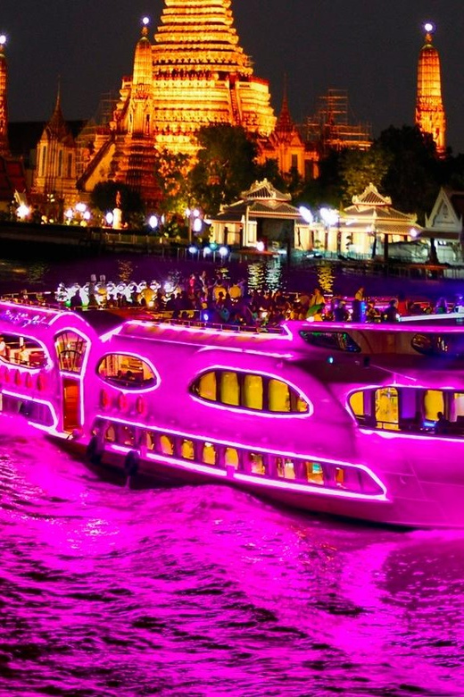 Bangkok: Wonderful Pearl Cruise with Optional Hotel Transfer - Dinner Cruise Value: Buffet Dinner, Seafood, and Desserts