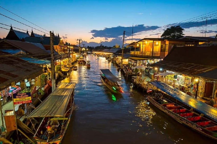 BKK: Damnoen Floating Market, Maeklong Rail & River Bridge - Who should book, and who should skip