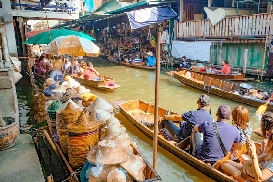 BKK : Private Damnoen Saduak Floating Market Half Day - The Chang Phueak Camp Option, Fun Activities With a Real Ethical Question