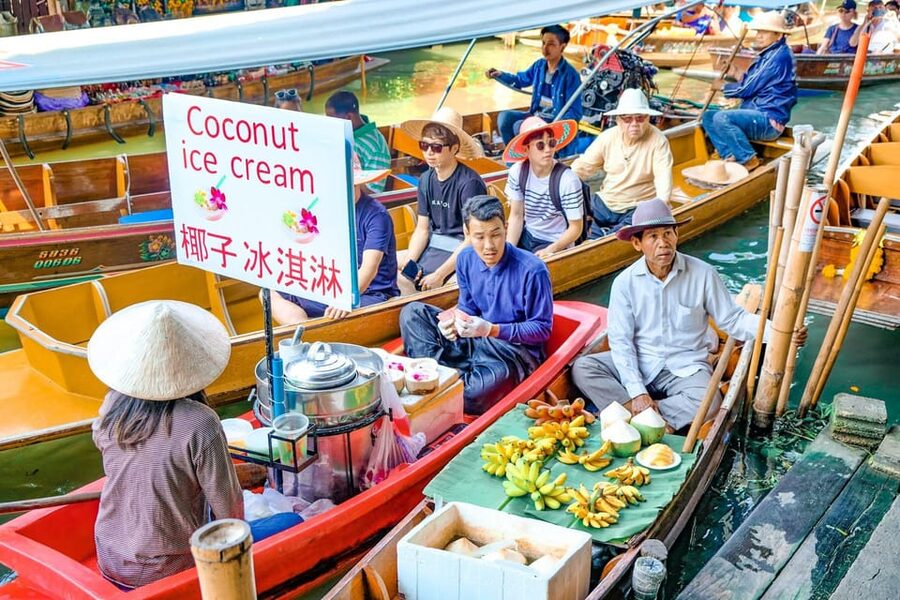 BKK : Private Damnoen Saduak Floating Market Half Day - Private Pickup From Bangkok and the Pier Time That Matters