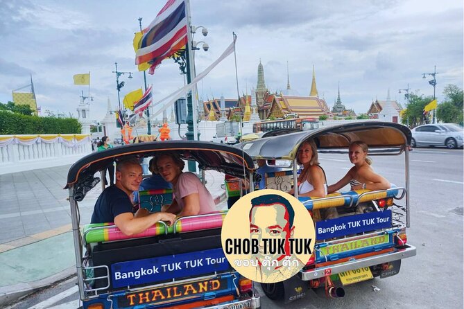 CHOB TUK TUK + Canal + Food Tasting - Where you start in Bangkok: Sanam Chai