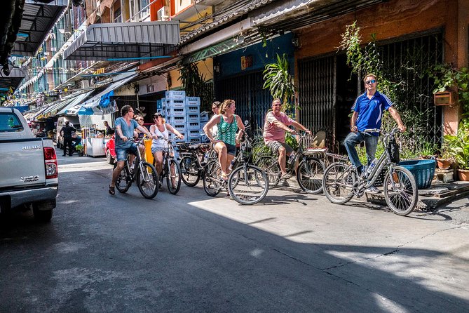 Countryside Bangkok and a Local Floating Market Tour by Bicycle Including Lunch - The boat ride to a small forest and narrow-path riding