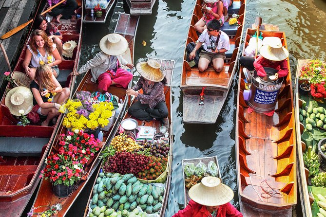 Damnern Saduak Floating Market, Grand Palace and Wat Phra Keo Tour from Bangkok - Smart-casual and comfort tips for temples and the canal day