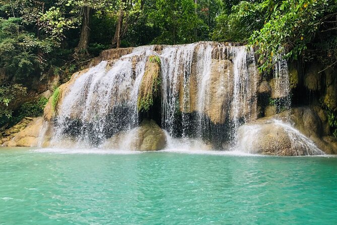 Erawan Waterfall and River Kwai Bridge Day Tour from Bangkok - Erawan National Park: Swim, Trek to the Upper Levels, and Keep Your Day Flexible