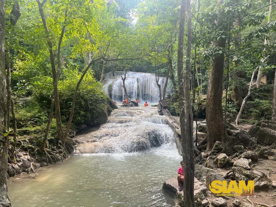 Erawan Waterfall, River Kwai & Railway Tour : From Bangkok - River Kwai Bridge: photos plus context, not just a roadside stop