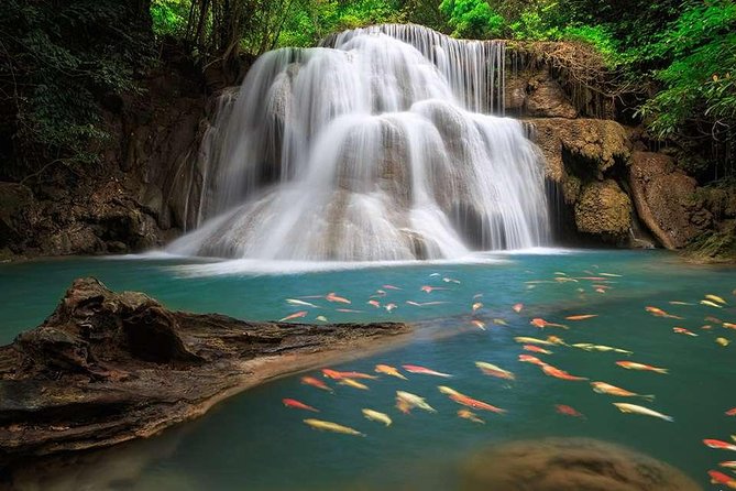Erawan Waterfalls-Death Railway & River Kwai Tour - Price and logistics: is $123 good value