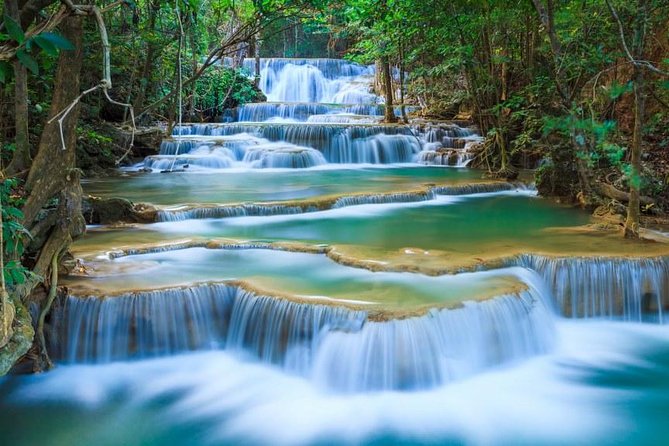 Erawan Waterfalls-Death Railway & River Kwai Tour - What to bring, and how the park time really feels