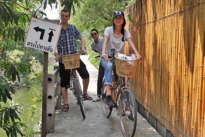 Family Bicycle Tour in the Green Oasis of Bangkok on Bamboo bikes - Pae Jaeb Bike Rental: Getting Ready Without Losing Time