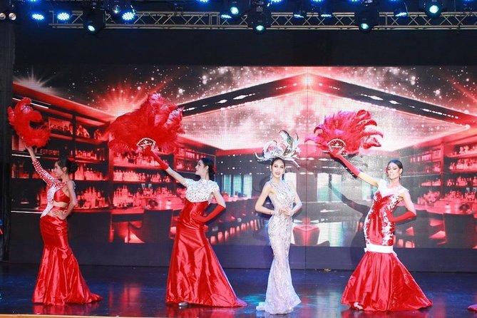 Fine Dining with Cultural Show by the Mandarin Oriental - Mirinn Cabaret Extravaganza at BRAVO Theatre: costumes, global numbers, and Muay Thai