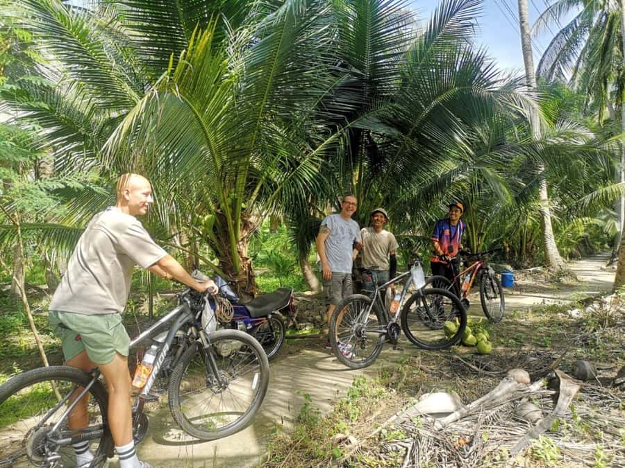 Floating Market Full-Day Bicycle Tour from Bangkok - Coconut Plantation and the Sugar-Making Moment