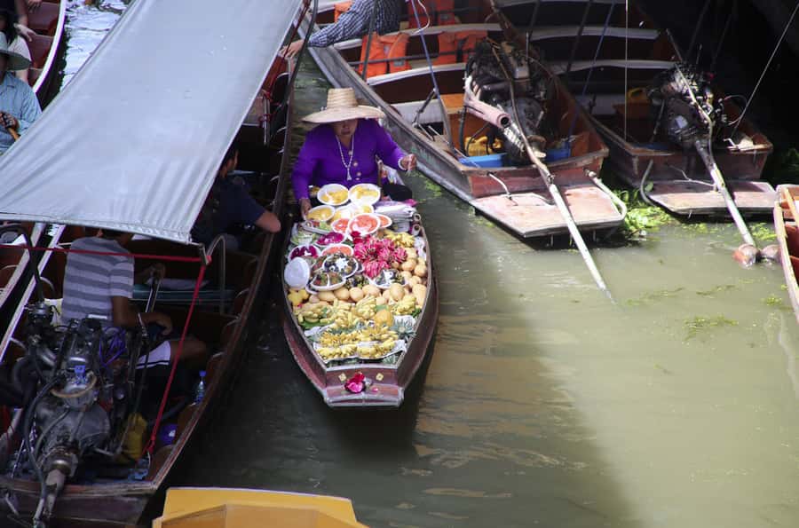 Floating Market Full-Day Bicycle Tour from Bangkok - The Maeklong Railway Market Stop: Watch the Awnings Move