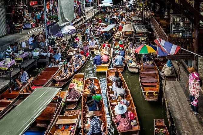 Floating Market & Railway Market Bangkok - Damnoen Saduak Floating Market, what the boat rides add