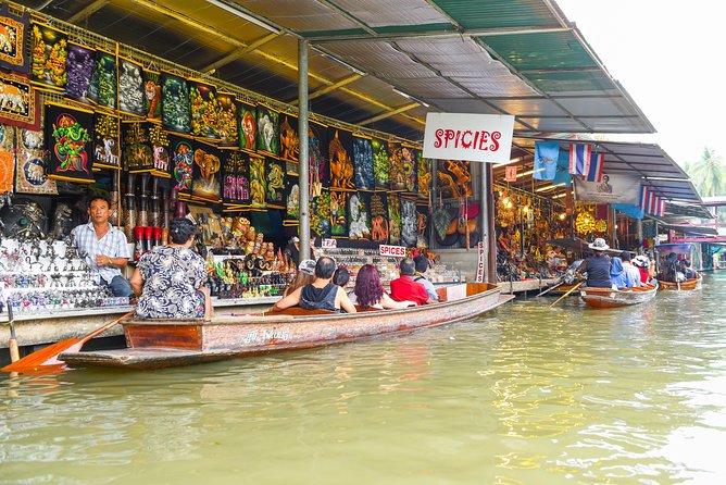 Floating Markets Day Trip from Bangkok - Damnoen Saduak market: 2 hours to shop, snack, and bargain