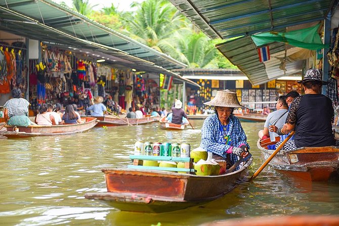 Floating Markets Day Trip from Bangkok - Optional extra boat ride inside the market (what it costs and why)