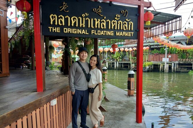Floating & Railway Markets and Erawan Waterfall [Optional Luxury] - Damnoen Saduak Floating Market: Motor Boat Time Is the Point