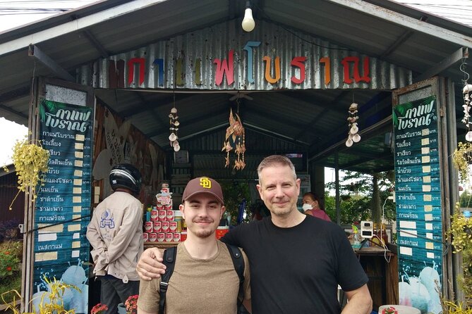 Floating & Railway Markets and Erawan Waterfall [Optional Luxury] - Hoop Rom Market by Train: The Mae Klong Railway Market Moment