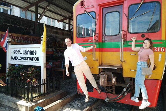 Floating & Railway Markets (Optional Mangrove Visit) Private Tour - Mae Klong railway market: the umbrella-pull moment you will remember