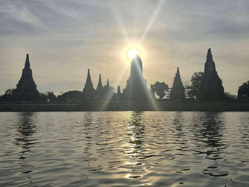 From Bangkok: Ayutthaya Afternoon Tour with Boat & Tuk-Tuk - Wat Ratchaburana’s royal architecture, and what to focus on