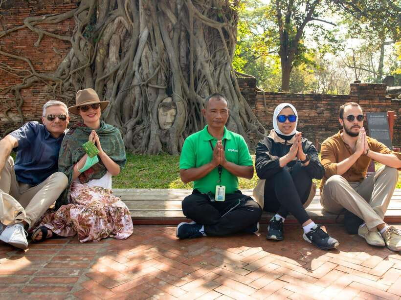 From Bangkok: Ayutthaya Historical Park Guided Day Trip - Lunch stop: a real break between sacred sites