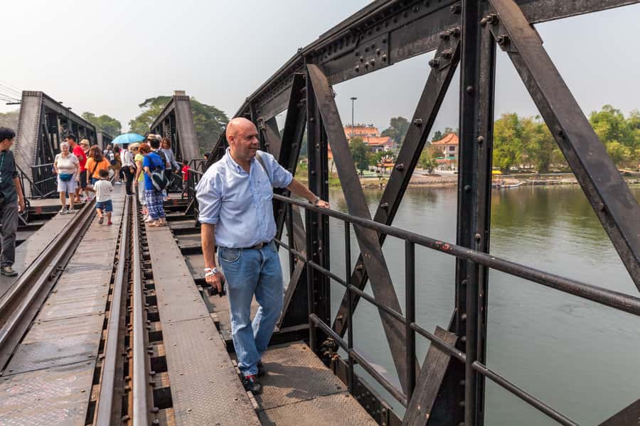 From Bangkok: Elephant Sanctuary and Kanchanaburi Tour - Noon buffet lunch, then the Bridge on the River Kwai