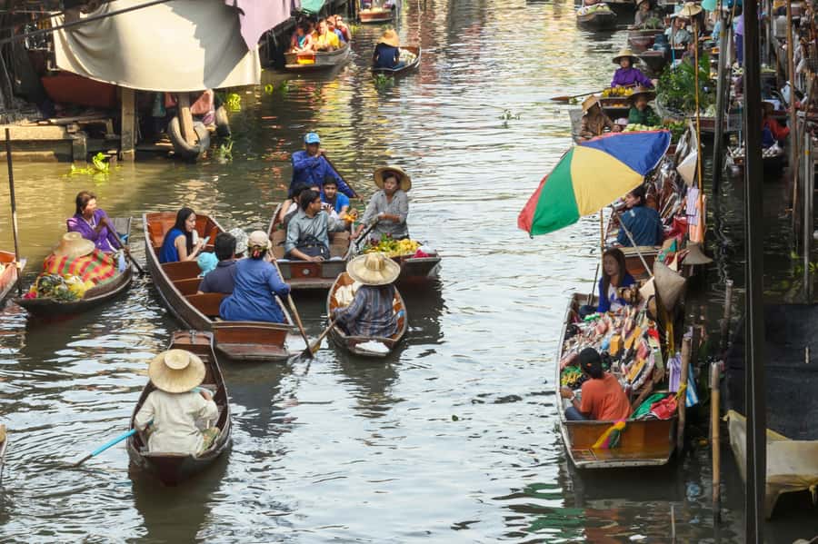 From Bangkok: Floating Market & Ayutthaya Private Day Trip - Maeklong Railway Market: the short stop that actually counts