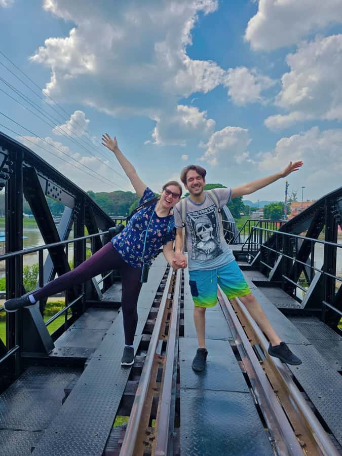 From Bangkok: Kanchanaburi, River Kwai and Erawan Waterfall - Kanchanaburi lunch in the mountains: included food that actually feels special