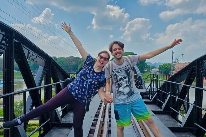 From Bangkok: Kanchanaburi, River Kwai and Erawan Waterfall Tour - Wat Tham Sua Tiger Cave Temple: Steps, Caves, and Views