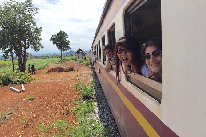 From Bangkok: Kanchanaburi Tour with Floating Market Visit - River Kwai Bridge and WWII learning, where the walking matters